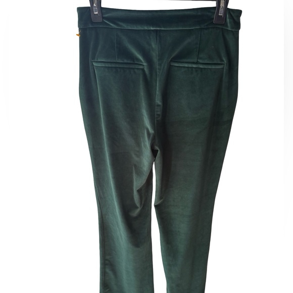 Anthropologie Madison d’Amelie Stunning Forest green Velvet pants. - Picture 2 of 4